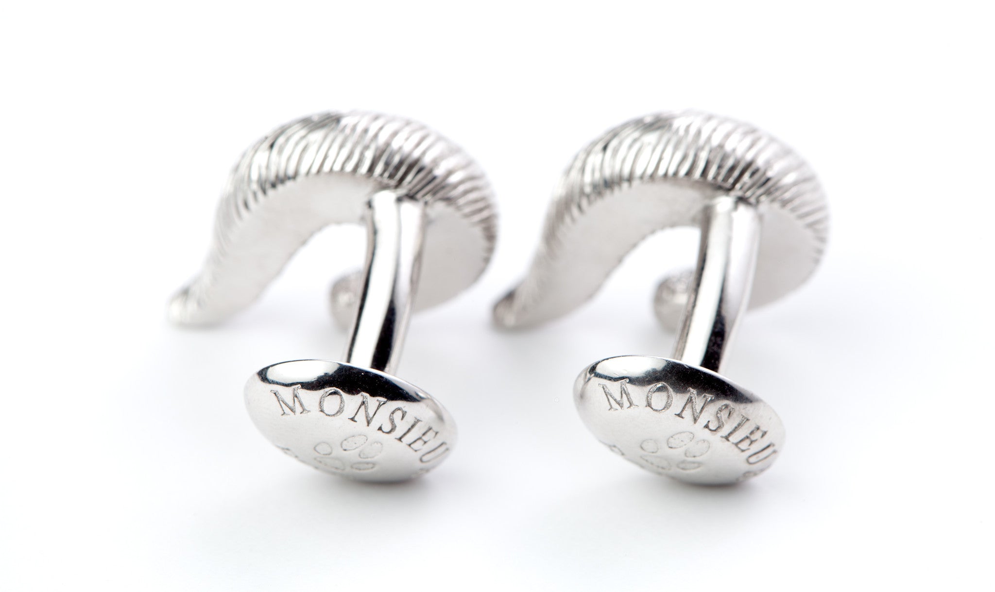 Silver-Desginer-Fox-Cufflinks