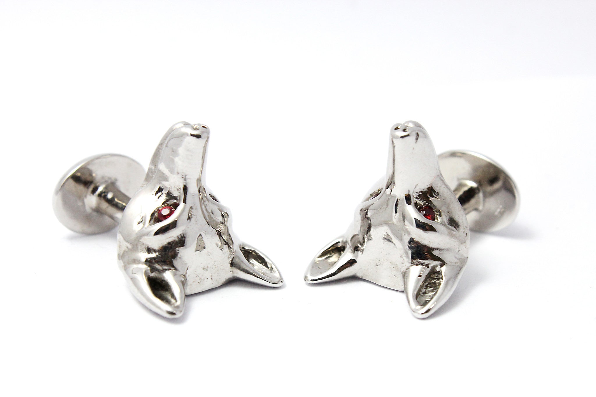 Luxury-Silver-Fox-Cufflinks